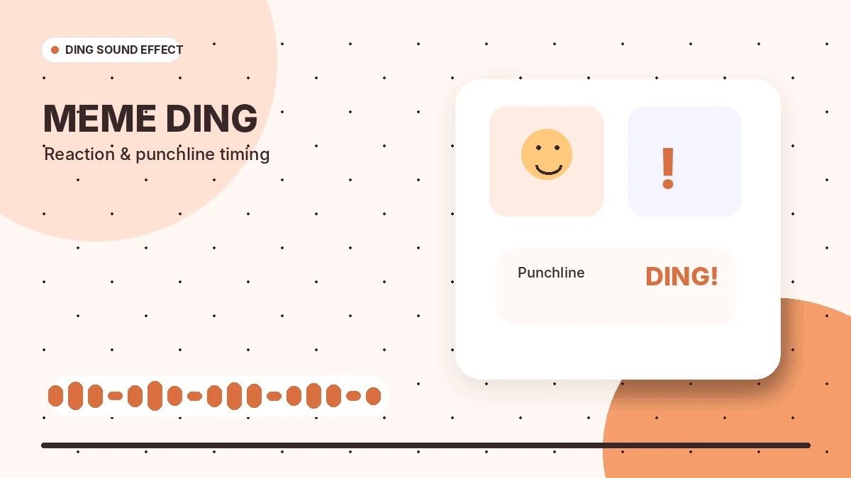 Ding Sound Effect Meme Guide for Reaction and Punchline Edits